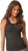 Royal Apparel Womens Organic Baby 2x1 Rib Tank Top