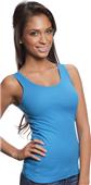 Royal Apparel Womens Baby 2x1 Rib Tunic Tank Royal Apparel Womens Baby 2x1 Rib Tunic Tank