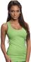 Royal Apparel Womens Baby 2x1 Rib Tunic Tank
