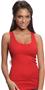 Royal Apparel Womens Baby 2x1 Rib Tunic Tank