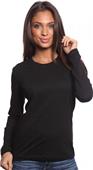 Royal Apparel Womens L/S Fine Jersey Crew Tee Royal Apparel Womens L/S Fine Jersey Crew Tee