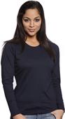 Royal Apparel Womens L/S Fine Jersey Crew Tee Royal Apparel Womens L/S Fine Jersey Crew Tee