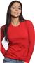 Royal Apparel Womens L/S Fine Jersey Crew Tee