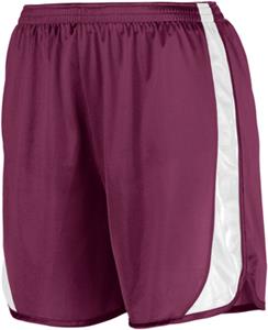 MAROON/WHITE