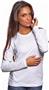 Royal Apparel Womens L/S Organic Jersey Crew Tee