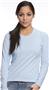 Royal Apparel Womens L/S Organic Jersey Crew Tee