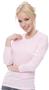 Royal Apparel Womens L/S Organic Jersey Crew Tee