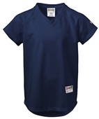 Intensity V-Neck Pin Dot Mesh Softball Jersey