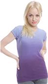 Royal Apparel Womens Dip Dye Fine Jersey Tee