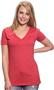 Royal Apparel Womens 50/50 Blend V-Neck Tee