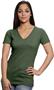 Royal Apparel Womens 50/50 Blend V-Neck Tee