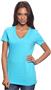 Royal Apparel Womens 50/50 Blend V-Neck Tee
