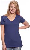 Royal Apparel Womens 50/50 Blend V-Neck Jersey Tee