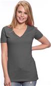 Royal Apparel Womens 50/50 Blend V-Neck Jersey Tee