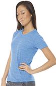 Royal Apparel Womens Triblend Old School Gym Tee
