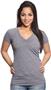 Royal Apparel Womens Triblend V-Neck Tee