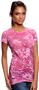 Royal Apparel Womens Sheer Burnout Tee