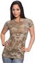 Royal Apparel Womens Sheer Burnout Tee