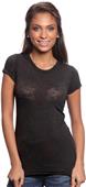 Royal Apparel Womens Sheer Burnout Tee