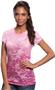 Royal Apparel Womens Sheer Burnout Dip Dye Tee