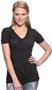 Royal Apparel Womens Burnout V-Neck Tee