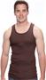 Royal Apparel Mens 2x1 Rib Tank Top