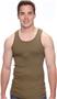 Royal Apparel Mens 2x1 Rib Tank Top