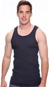 Royal Apparel Mens 2x1 Rib Tank Top Royal Apparel Mens 2x1 Rib Tank Top