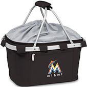 Picnic Time MLB Miami Marlins Metro Basket