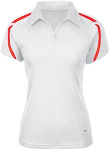 WHITE/SCARLET
