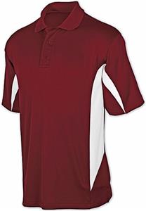 DARK MAROON/WHITE