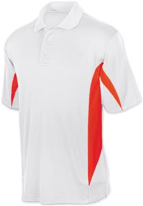 WHITE/SCARLET