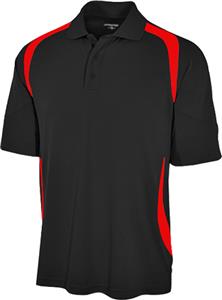 BLACK/SCARLET