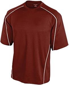 DARK MAROON/WHITE