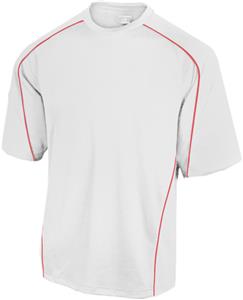 WHITE/SCARLET