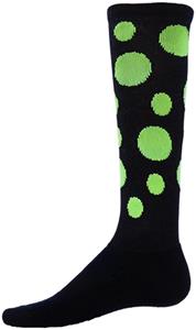 BLACK/FLUORESCENT GREEN