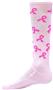 Red Lion Zany Courage Pink Ribbon Performance Sock