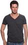 Royal Apparel Mens Triblend Deep V-Neck Tee