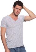 Royal Apparel Mens Triblend Deep V-Neck Tee Royal Apparel Mens Triblend Deep V-Neck Tee