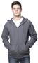 Royal Apparel Mens Organic Fleece Full Zip Hoodie