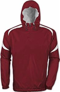 DARK MAROON/WHITE