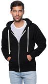Royal Apparel Unisex Triblend Fleece Zip Hoodie
