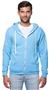 Royal Apparel Unisex Triblend Fleece Zip Hoodie