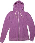 Royal Apparel Unisex Ring SpunTriblend Zip Hoodie