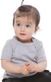 Royal Apparel 1x1 Rib Infant Lapover Tee
