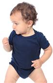Royal Apparel 1x1 Rib Infant One Piece