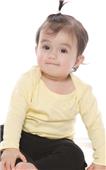 Royal Apparel Infant L/S Organic Lapover Tee