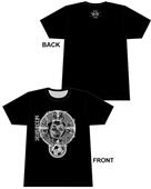 50/50 Soccer Skull Crest Soccer tshirt gifts