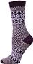 E. G. Smith Recycled Folk Fantasy Crew Socks