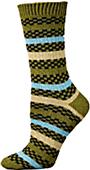 E. G. Smith Recycled Reggae Stripe Crew Socks E. G. Smith Recycled Reggae Stripe Crew Socks